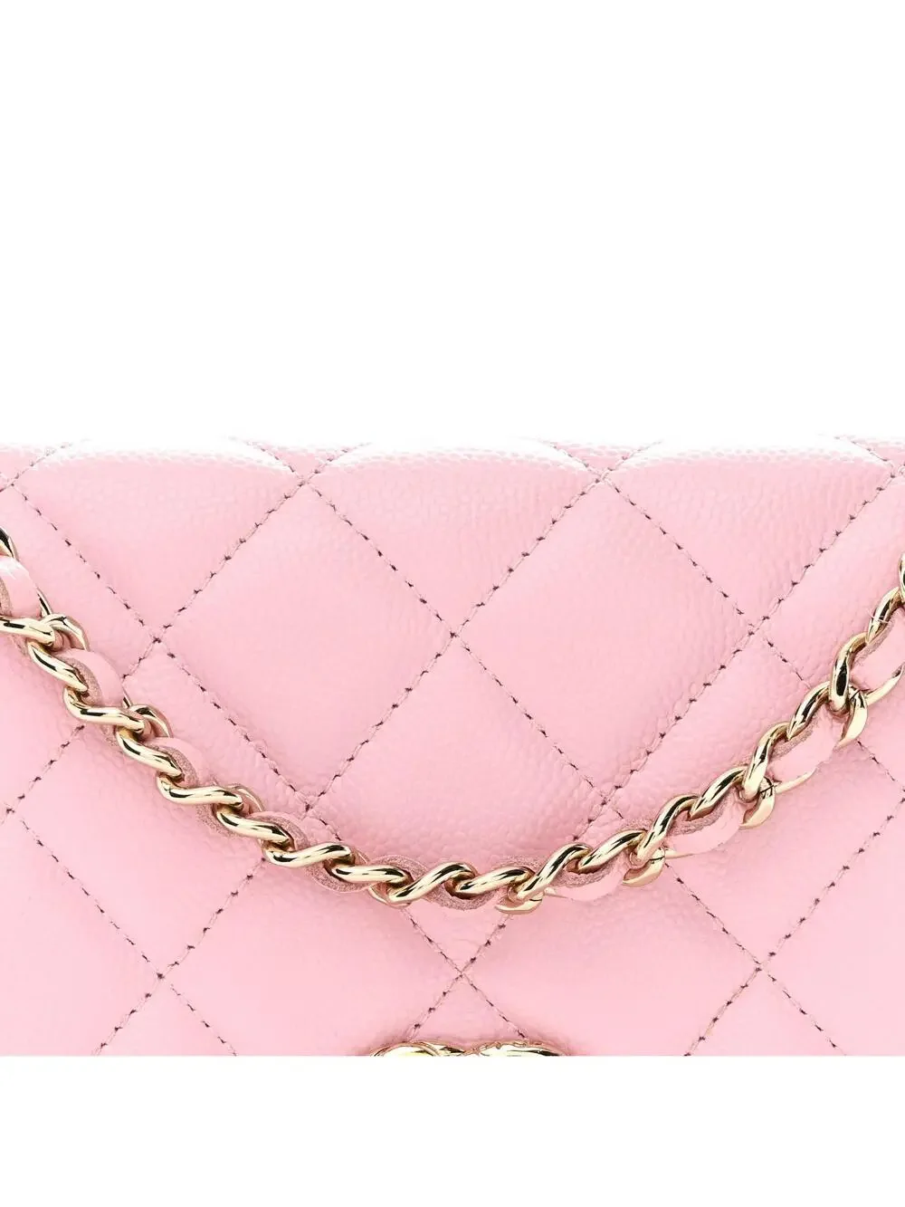 Chanel Caviar Quilted Wallet On Chain #307289C44B
